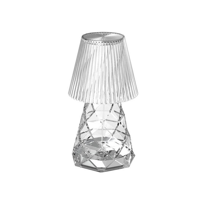 Lampe Mini lola12 tactile, abs, transparent LED