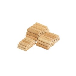 Lot De 40 Tourillons Diam.8 Mm Wolfcraft