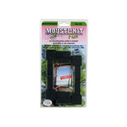 4 Pièces D'Angle Pour Moustiquaire Moustikit Cadre Marron