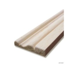 Chambranle Bois Exotique Blanc 230X30 Ep10