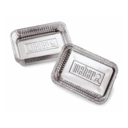 Petites barquettes en aluminium WEBER