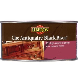 Cire En Pâte Meuble Et Objets Cire Black Bison Liberon, 0.5 L, Merisier Foncé