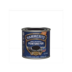 Peinture Fer Extérieur Direct Sur Rouille Hammerite Noir Ferronnerie Mat 0.25 L