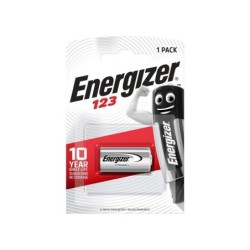 Pile Lithium Cr123, 1.5 V, Energizer