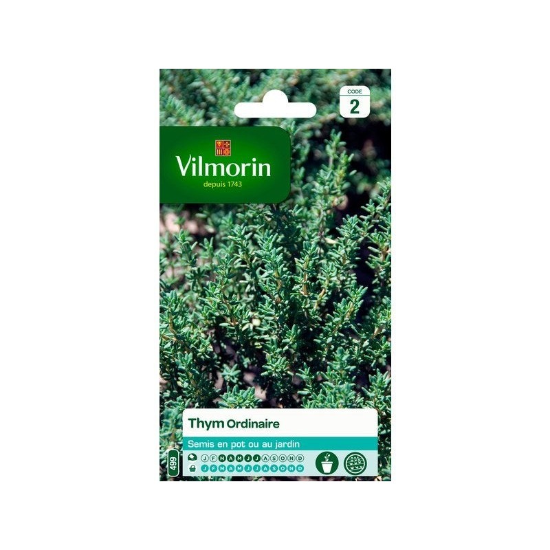 Thym ordinaire VILMORIN 0.5 g