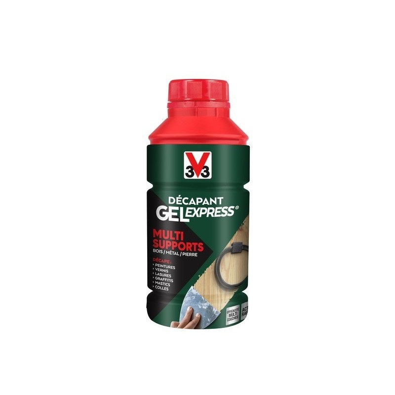 Décapant Multisupport V33 Gel Express, 0.5 L