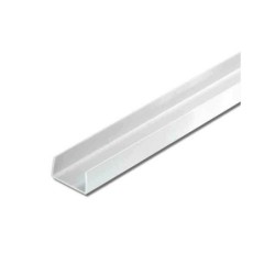 U Rectangulaire Pvc Mat, L.1 M X L.1.4 Cm X H.1 Cm