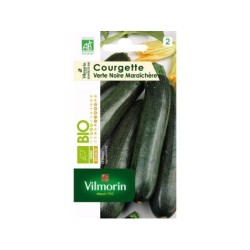 Courge verte, noire, maraîchère bio VILMORIN 4 g