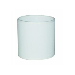 Abat-Jour Tube, 13 Cm, Toiline, Blanc-Blanc N°0 Inspire