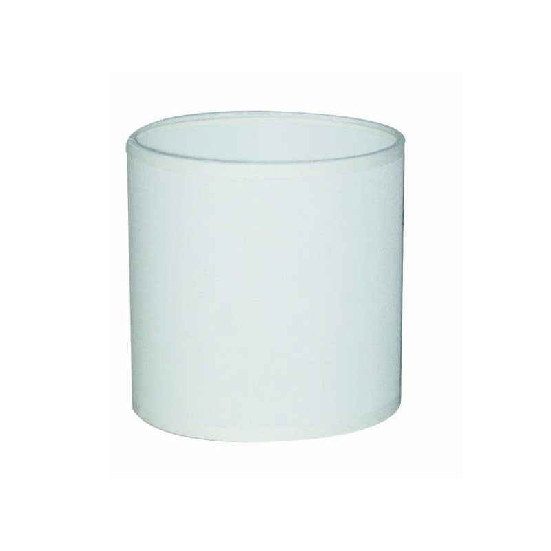 Abat-Jour Tube, 18 Cm, Toiline, Blanc-Blanc N°0 Inspire