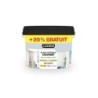 Peinture mur, boiserie blanc satin LUXENS Couvrant 10L+20% gratuit