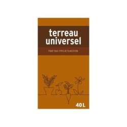 Terreau universel, 40 litres