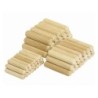 Lot De 150 Tourillons Diam.8 X 40 Mm Wolfcraft