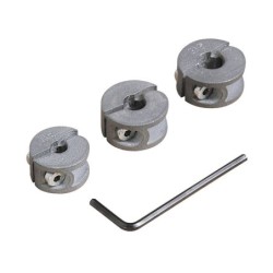 Lot De 3 Butées De Profondeur Bois, Diam.6, 8 Et 10 Mm Wolfcraft