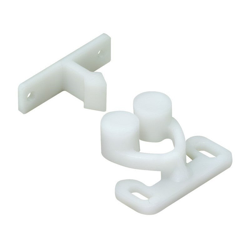 Lot De 2 Loqueteaux À Pression Plastique Hettich, L.25 X L.31 Mm