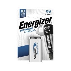 Pile Lithium 9 V, 1.5 V, Energizer