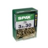 Lot De 75 Vis Acier Tête Fraisée Pozidriv Spax, Diam.3.5 Mm X L.30 Mm