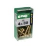 Lot De 15 Vis Acier Tête Fraisée Pozidriv Spax, Diam.4.5 Mm X L.30 Mm