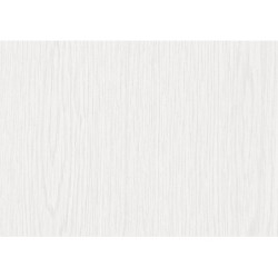 Revêtement Adhésif Bois, Blanc, 2 M X 0.45 M