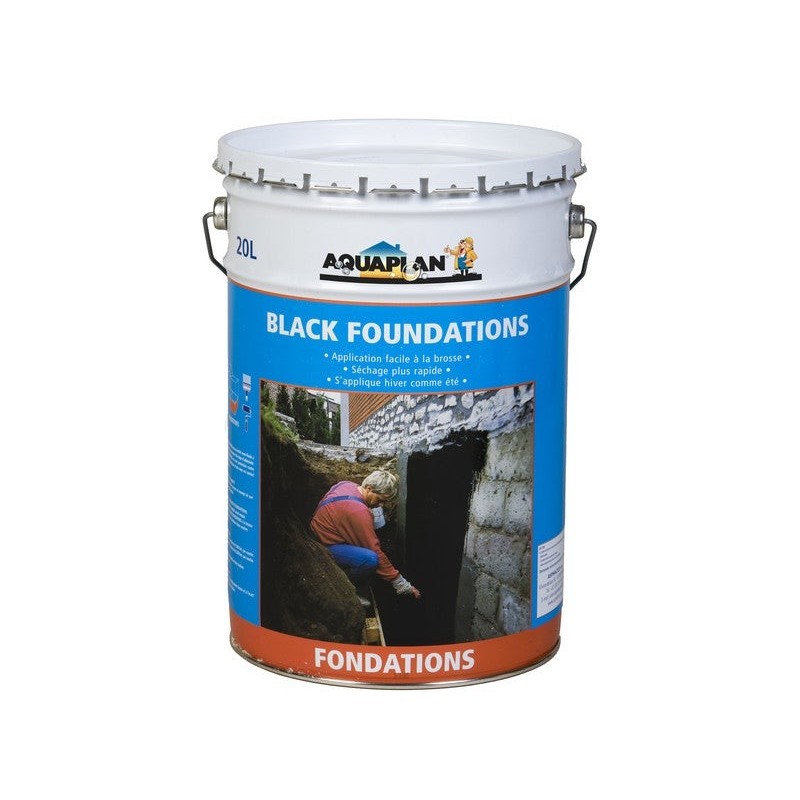 Enduit De Fondation Iko Black Foundation 4 L Noir