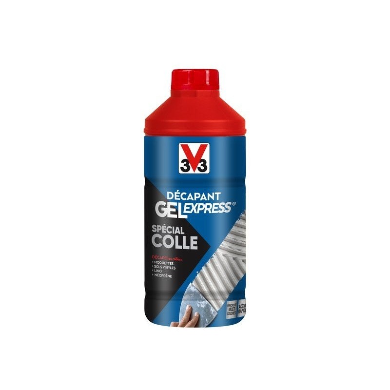 Décapant Colle V33 Gel Express, 1 L