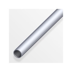 Tube Rond Aluminium Brut, L.2.5 M X Diam.15.5 Mm