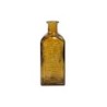 Vase Dame Jeanne verre Lemonade, ocre l.12 x H.30 cm