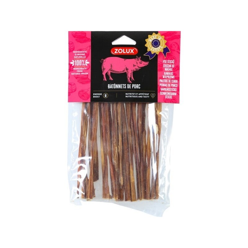 Friandise chien batonnet porc 100g