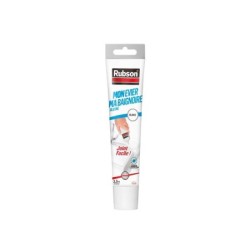 Mastic silicone cuisine/bain blanc RUBSON tube 50 ml