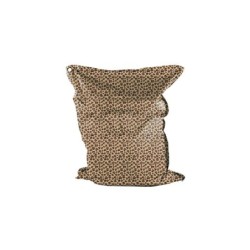 Coussin maxi big bag impermeable 140x180cm leopard cœur