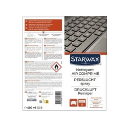 Nettoyant air comprimé STARWAX aérosol 400ml