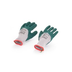 Paire de  gants pour les travaux de jardinage latex, T 10 GEOLIA