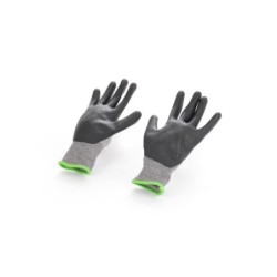 Paire de  gants tactile pour les travaux de jardinage mousse de nitrile, T 7 GEOLIA