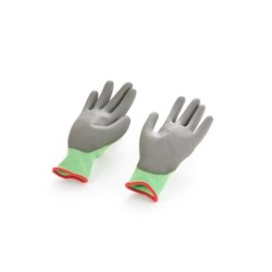 Paire de  gants tactile pour les travaux de jardinage polyuréthane, T unique GEOLIA