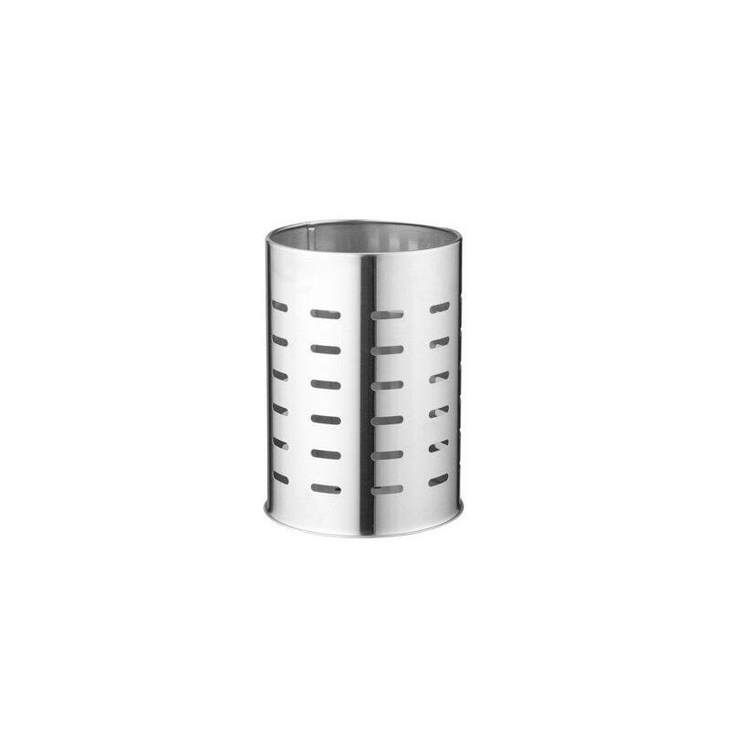 Porte-ustensiles inox gris / argent