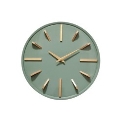 Horloge Sauge EMDE vert Diam.38 cm