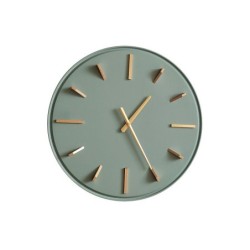 Horloge Sauge EMDE vert Diam.51.5 cm