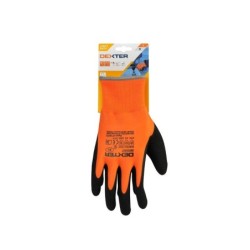 Paire de gants tactile pour outil de manutention latex, T 9 DEXTER