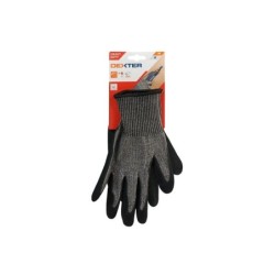 Paire de gants tactile pour outil de manutention nitrile, T 8 DEXTER