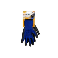 Paire de gants tactile pour outil de manutention latex, T 8 DEXTER