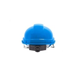 Casque de protection bleu DEXTER, taille ajustable