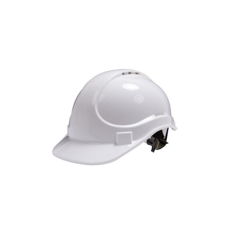 Casque de protection blanc DEXTER, taille ajustable