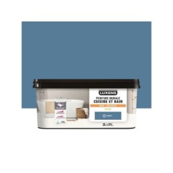 Peinture mur fjord 2 satin LUXENS cuisine et bain 2 litres