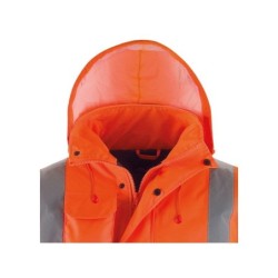 Parka haute visibilité orange taille XL KAPRIOL