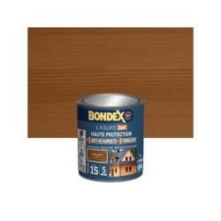 Lasure BONDEX 2en1 haute protection 5 ans chêne moyen satiné 1 L