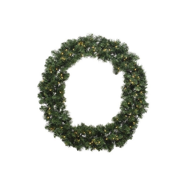 Couronne de Noël, vert, diam. 60 cm