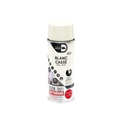 Peinture aérosol Relook tout MAISON DECO blanc ral 1013 RAL 1013 satiné 400 ml