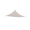 Voile d'ombrage triangulaire, L.360 x l.360 cm, taupe