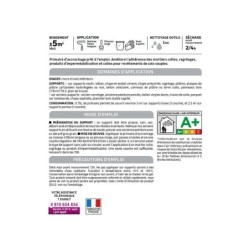 Primaire d'accrochage interieur sec en 3/4H AXTON 0.75L