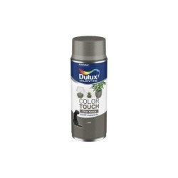 Peinture aérosol Color touch effet sablé DULUX VALENTINE gris mat 400 ml